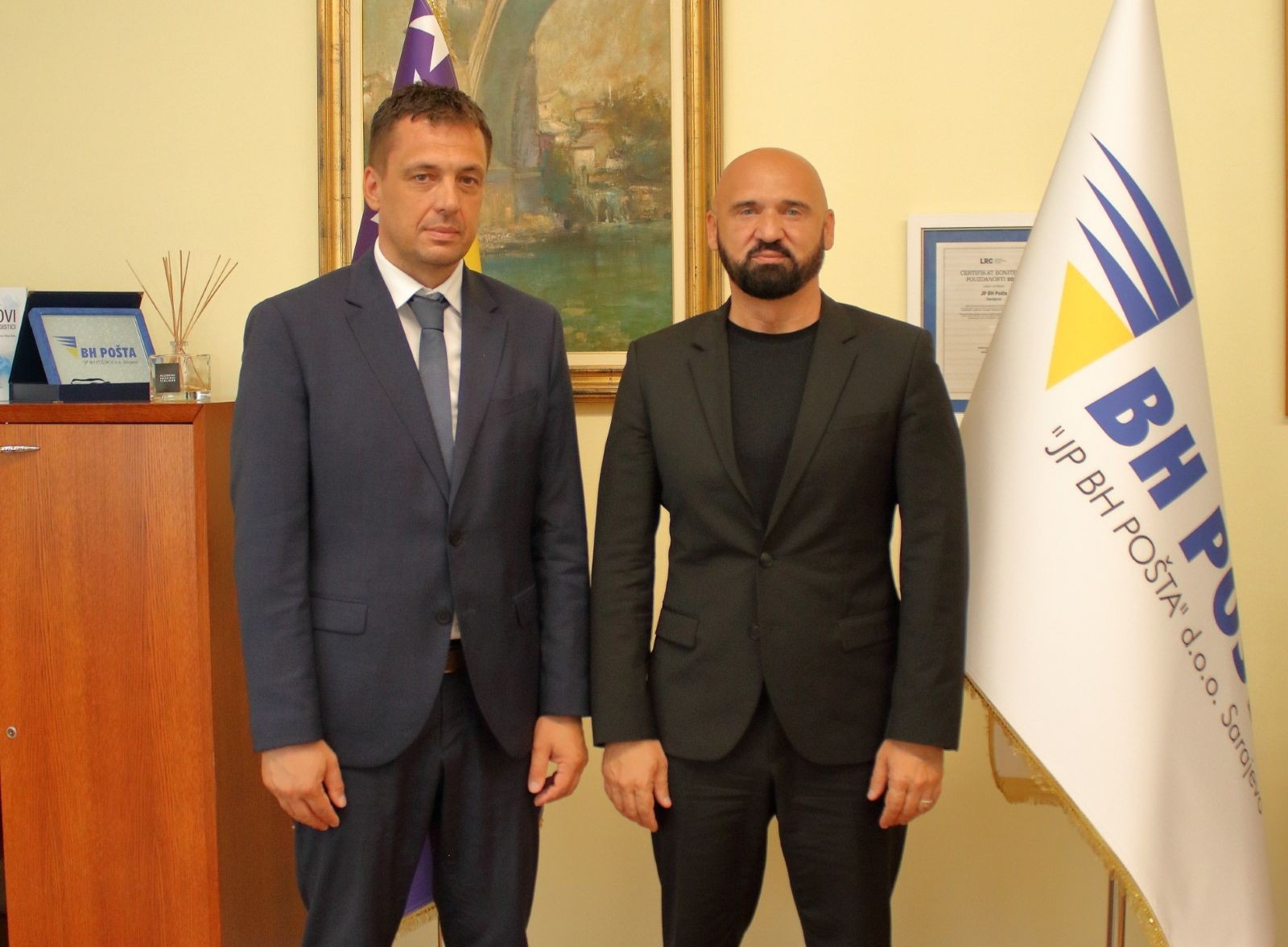 Ministar Isak se sastao s direktorom BH Pošte