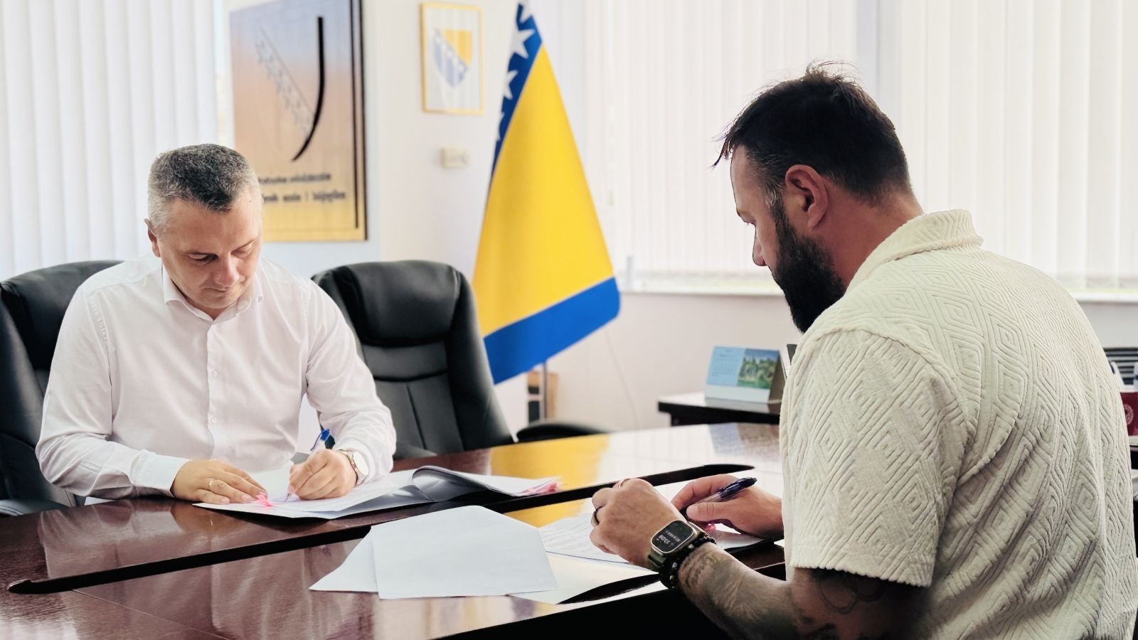 Ministri Dizdar i Magoda potpisali ugovor: Počinje realizacija projekta „Sarajevo Link: Gdje se putevi sreću“