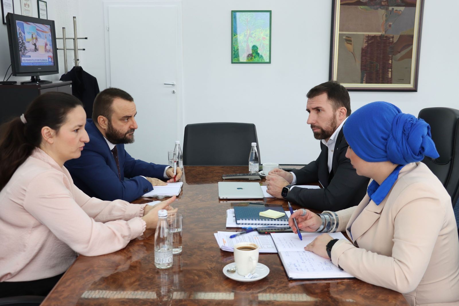 Ministar Delić sa regionalnim direktorom Westminster fondacije dogovorio saradnju na provođenju Strategije zapošljavanja u FBiH