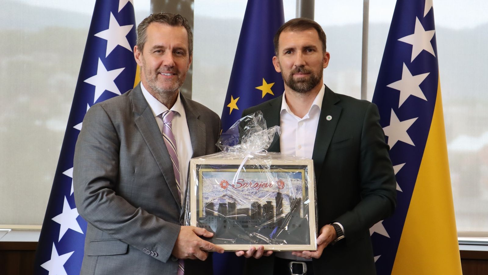 Ministar Delić razgovarao sa zamjenikom šefa Misije IOM-a u BiH: Dogovorena tehnička i stručna podrška