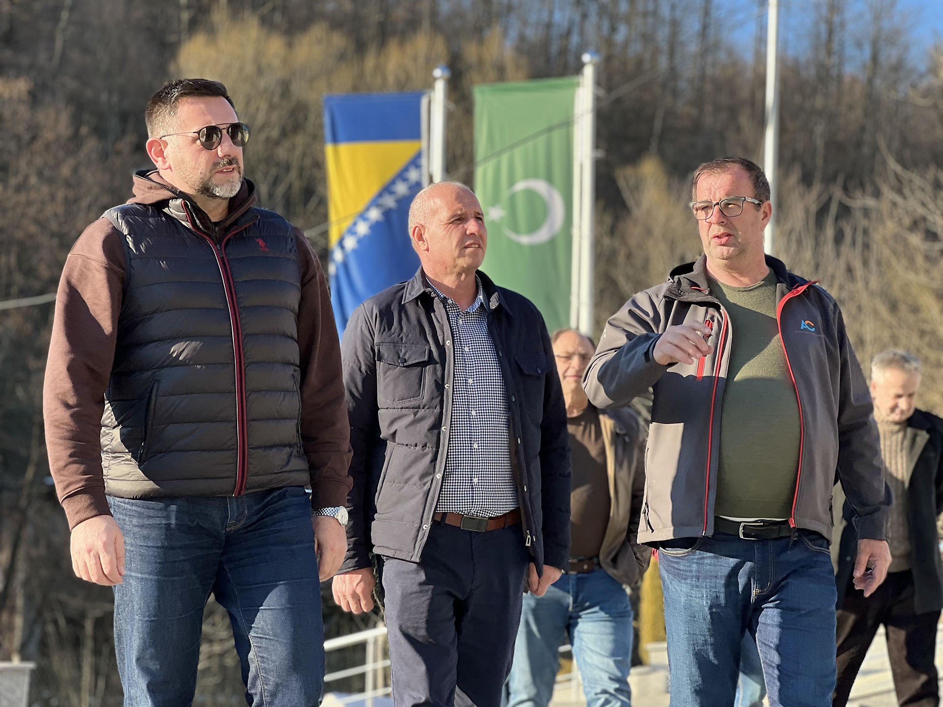 Ministar Ramić s povratnicima u Kamenici kod Zvornika