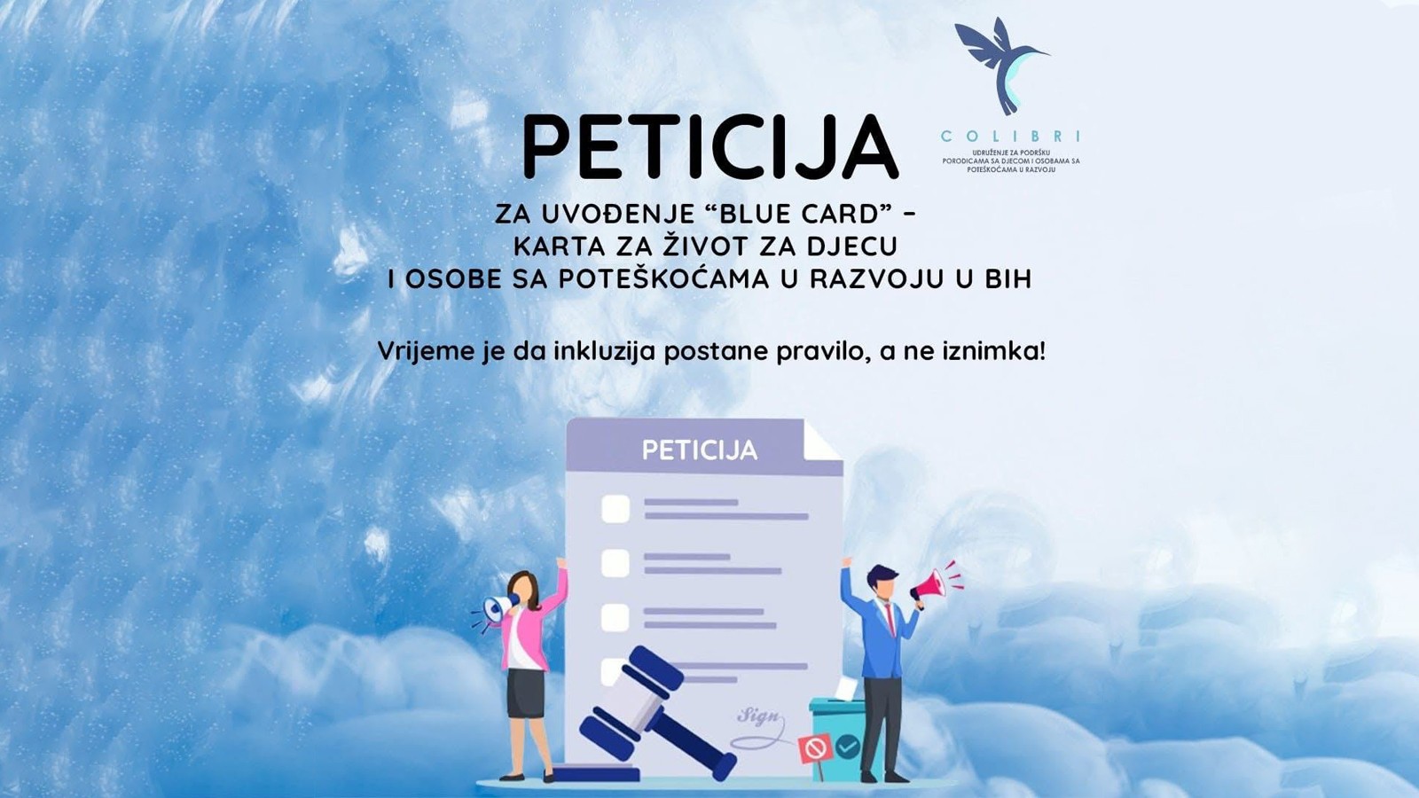 FMRSP podržava inicijativu „Blue Card – Karta za život“