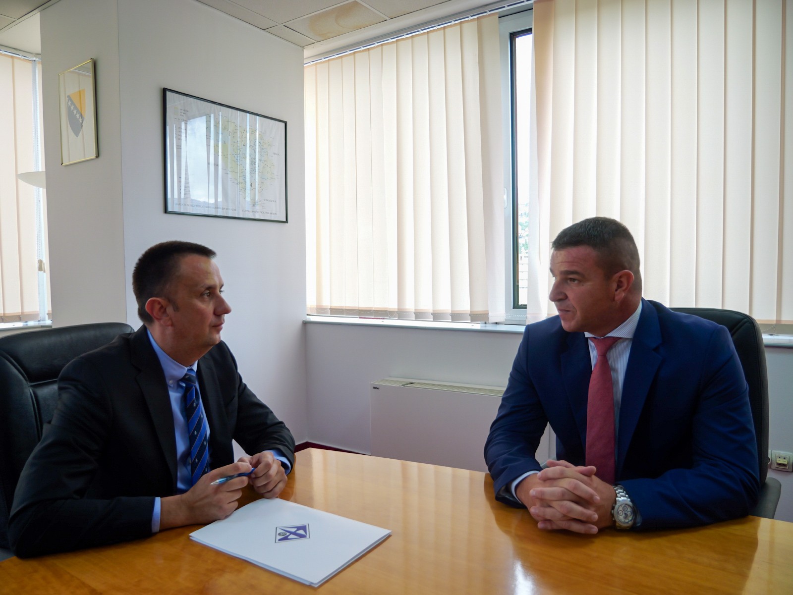 Ministar Lakić razgovarao sa v. d. generalnim direktorom EPBiH: Prioritet su stabilnost energetskog sektora i rješavanje problema rudara
