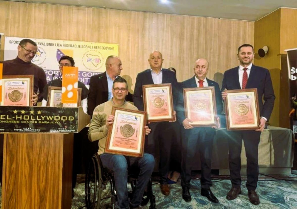 Ministar Lokmić prisustvovao Izboru sportiste godine osoba sa invaliditetom Federacije BiH