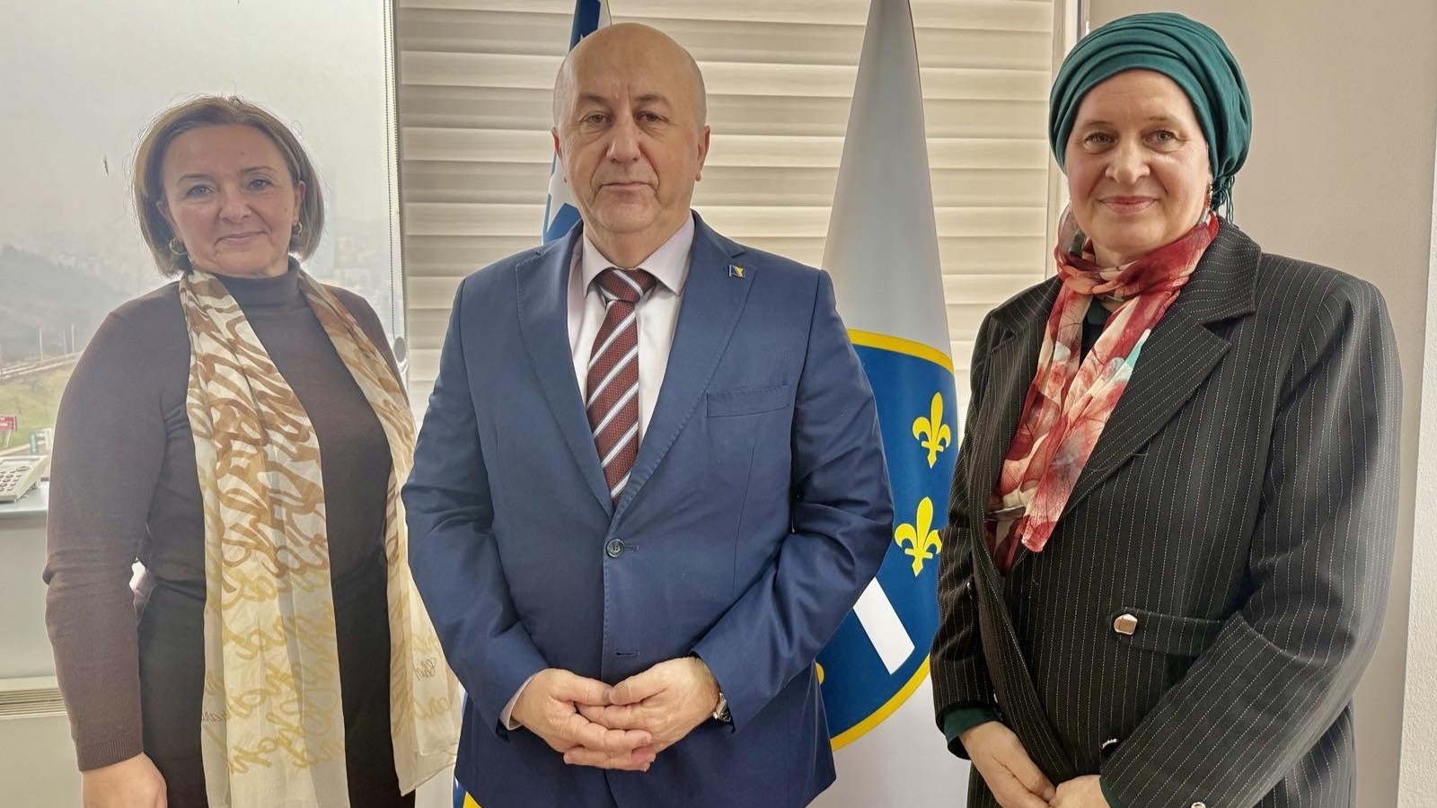 Ministar Lokmić razgovarao sa rukovodstvima Udruženja pripadnica Armije Republike BiH i Saveza demobilisanih boraca Federacije BiH