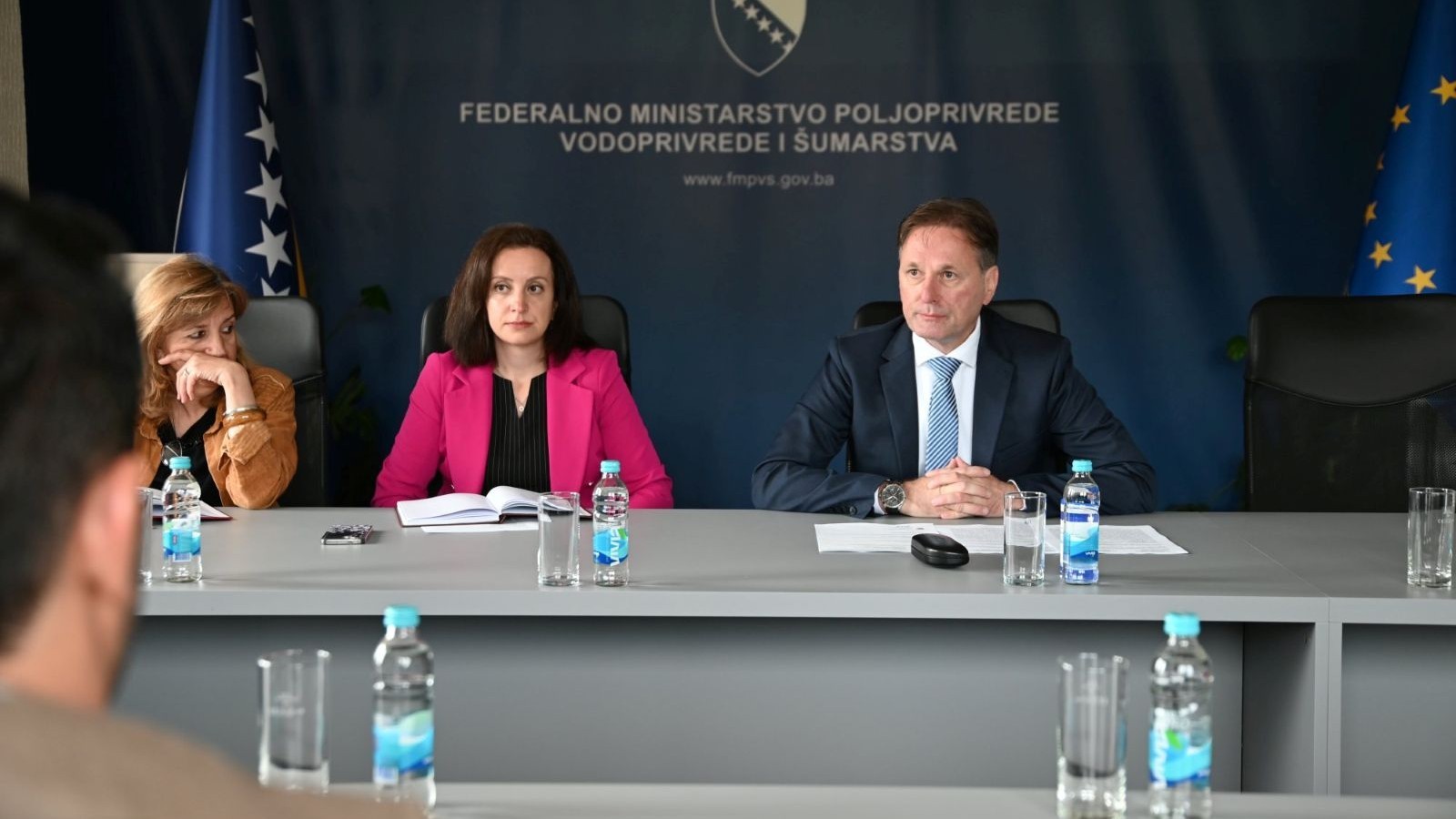 Ministar Hrnjić razgovarao s predstavnicima kompanije Şişecam Soda Lukavac