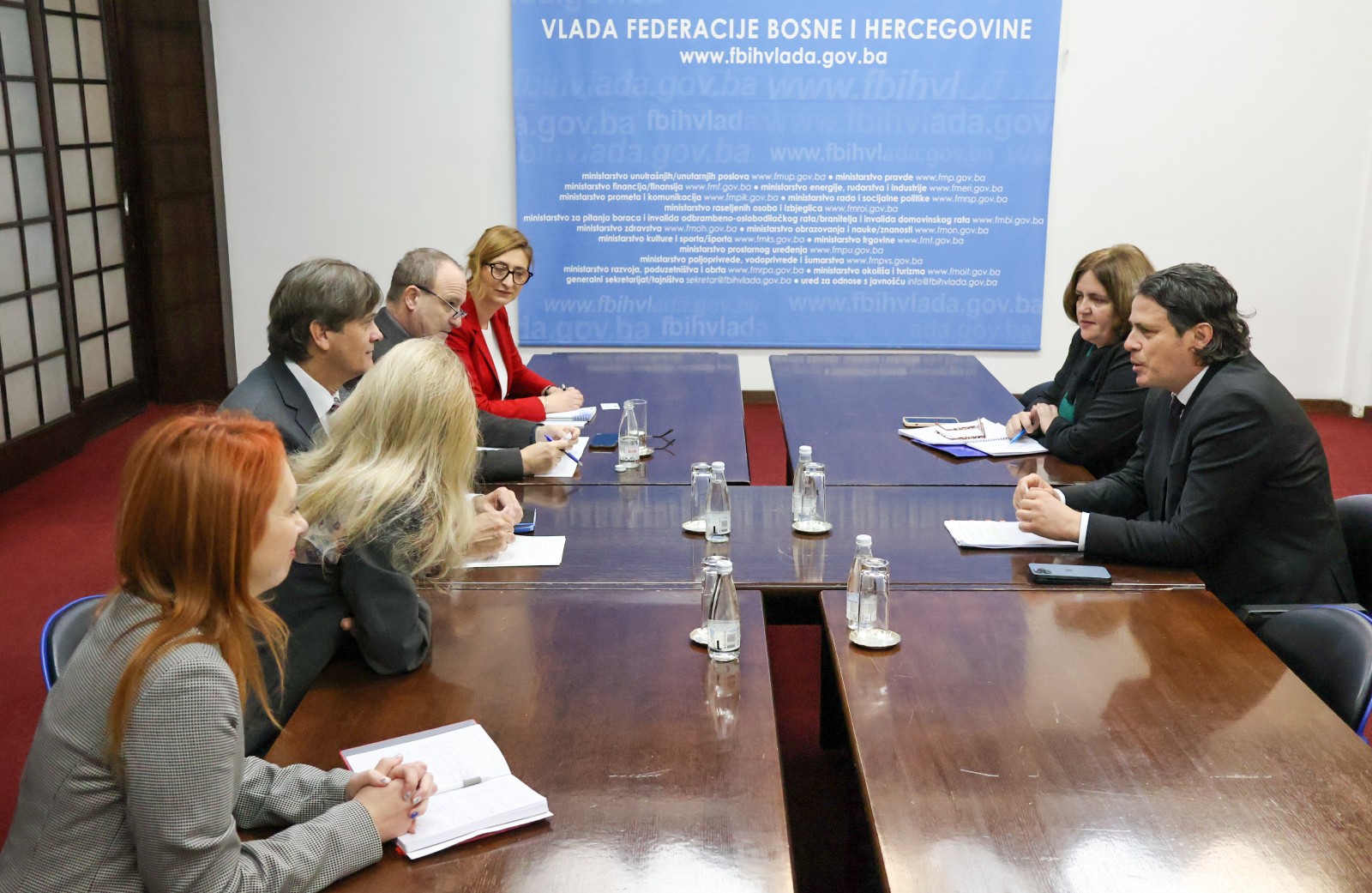 Министар Краљевић разговарао с представницима Свјетске банке за БиХ и Делегације ЕУ о активностима за прикључење СЕПА-и