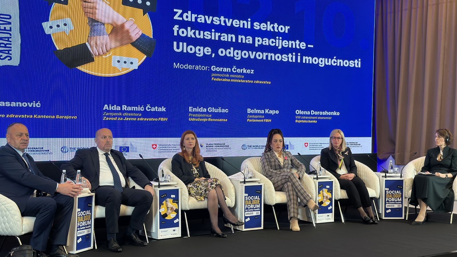 Ministar Rimac na Forumu „Za bolje zdravlje“: Udruge pacijenata, institucije i međunarodni partneri zajedno za unapređenje zdravstvenog sustava Federacije BiH
