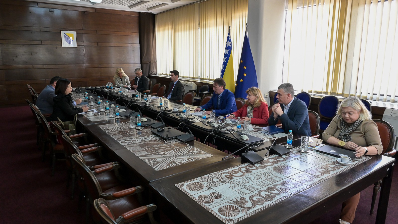 Ministri Hrnjić i Škobić razgovarali s premijerima HNK i ZHK o Prednacrtu zakona o vodnim uslugama u FBiH