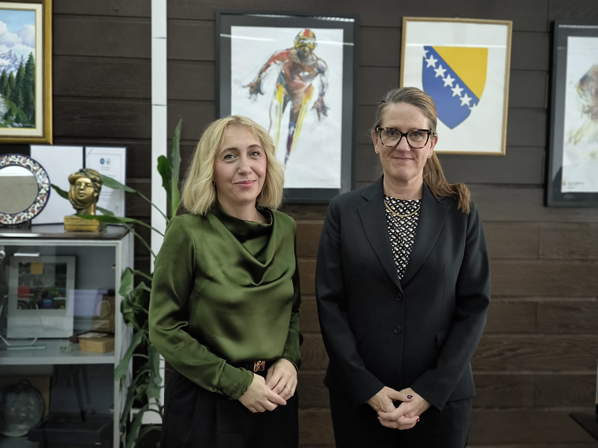Ministrica Pozder i švedska ambasadorica Lagerlöf o jačanju saradnje u zaštiti okoliša i EU integracijama