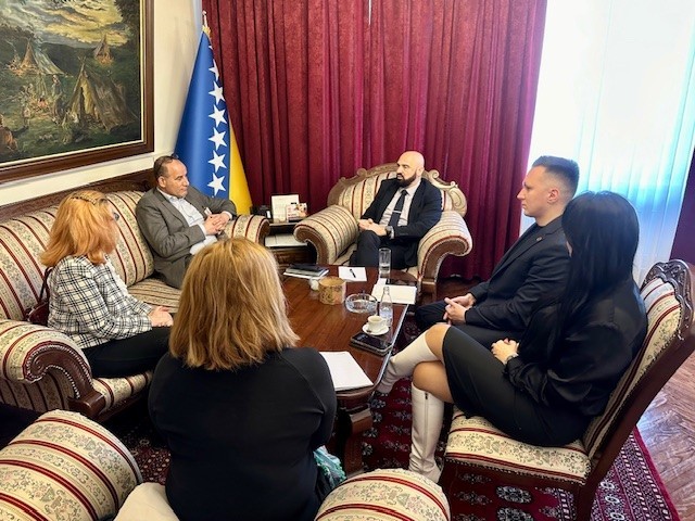 Ministar Isak razgovarao sa zamjenikom šefa Misije OSCE-a u BiH