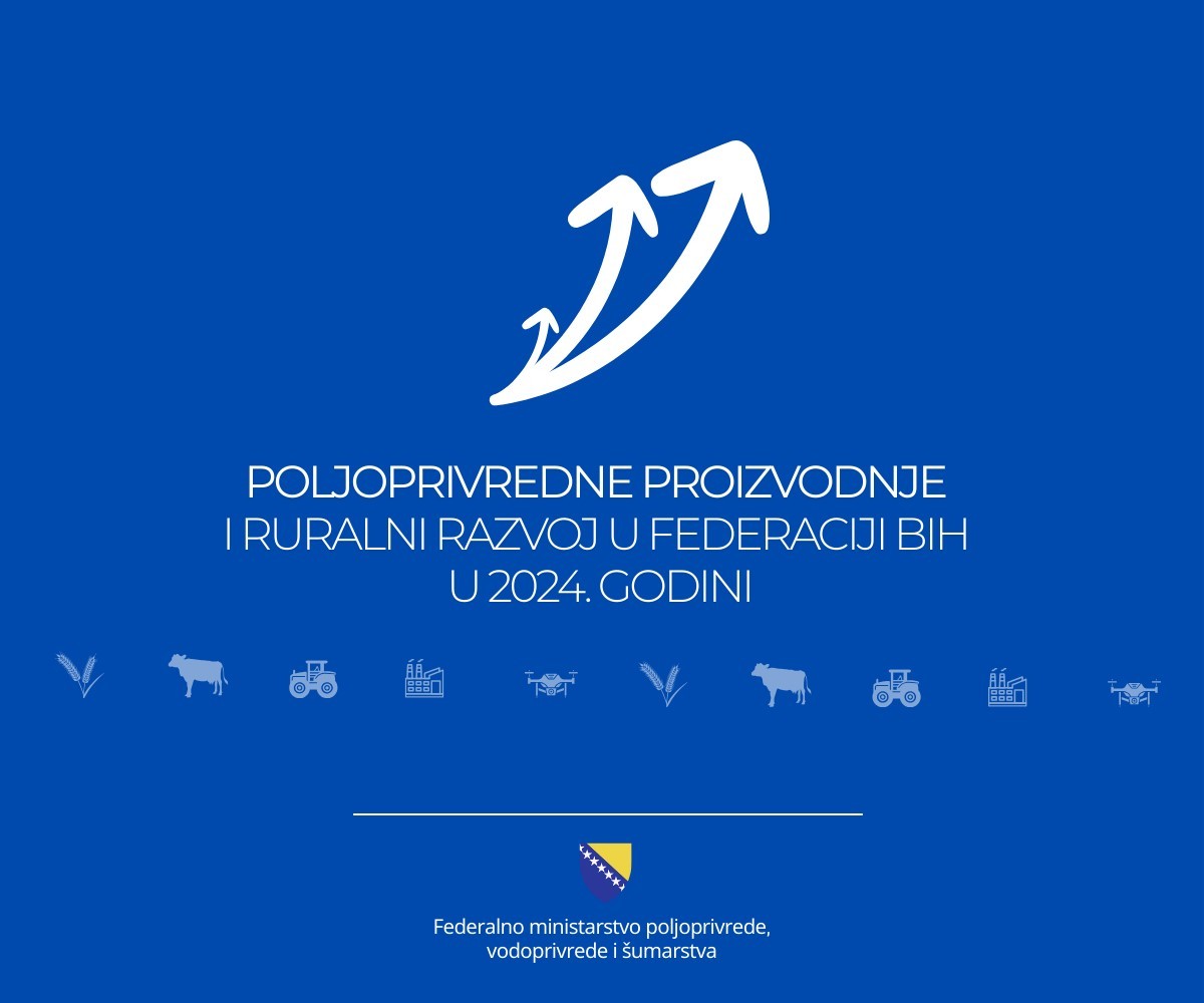 Konferencija za medije o pokazateljima u poljoprivrednim proizvodnjama i ruralnom razvoju u 2024. godini