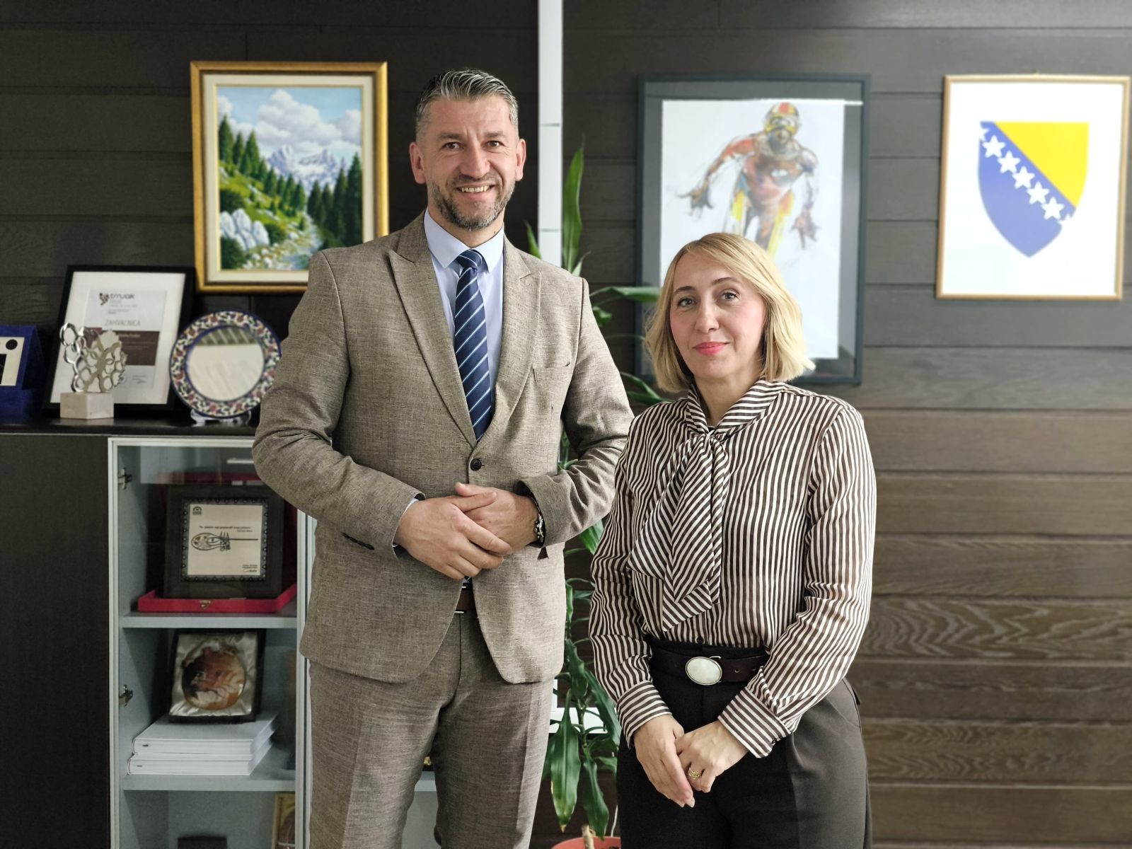 Ministrica Pozder i načelnik Dovadžija o jačanju saradnje: Ilijaš kao turistički potencijal