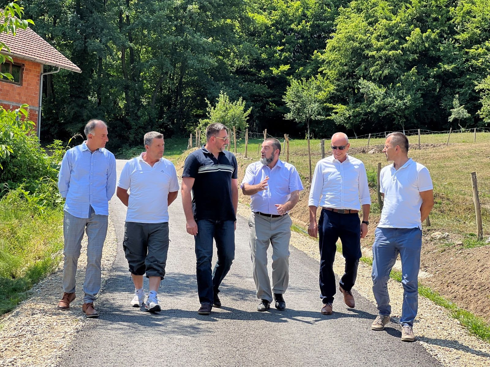 Ministar Ramić u povratničkom naselju Kamenica kod Zvornika