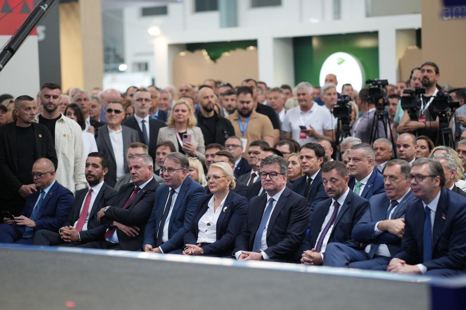 Delegacija Vlade FBiH na otvaranju Sajma privrede u Mostaru