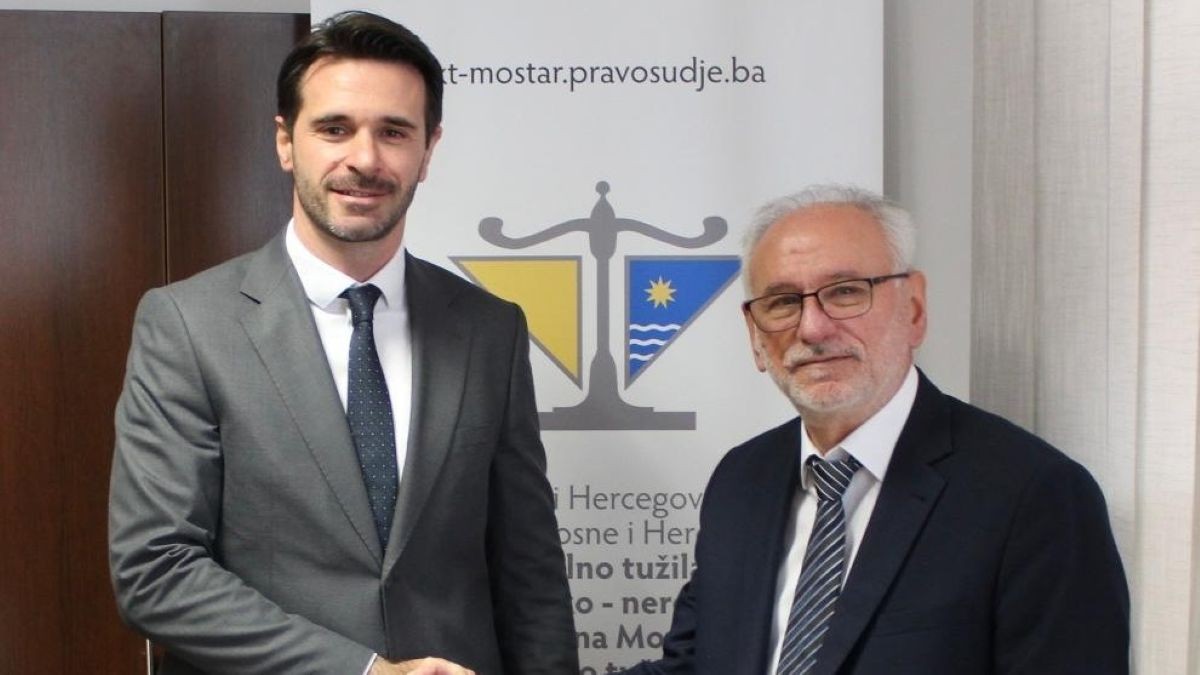 Ministar Škobić posjetio Kantonalno tužiteljstvo Hercegovačko-neretvanskog kantona