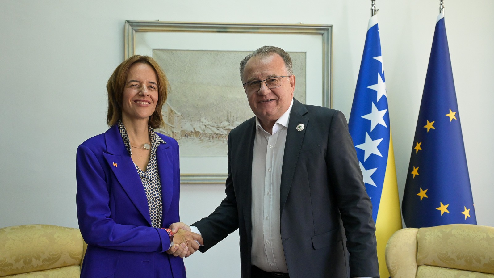 Premijer Nikšić s ambasadoricom Španije u BiH: Prioritet jačanje ekonomske saradnje i nove investicije