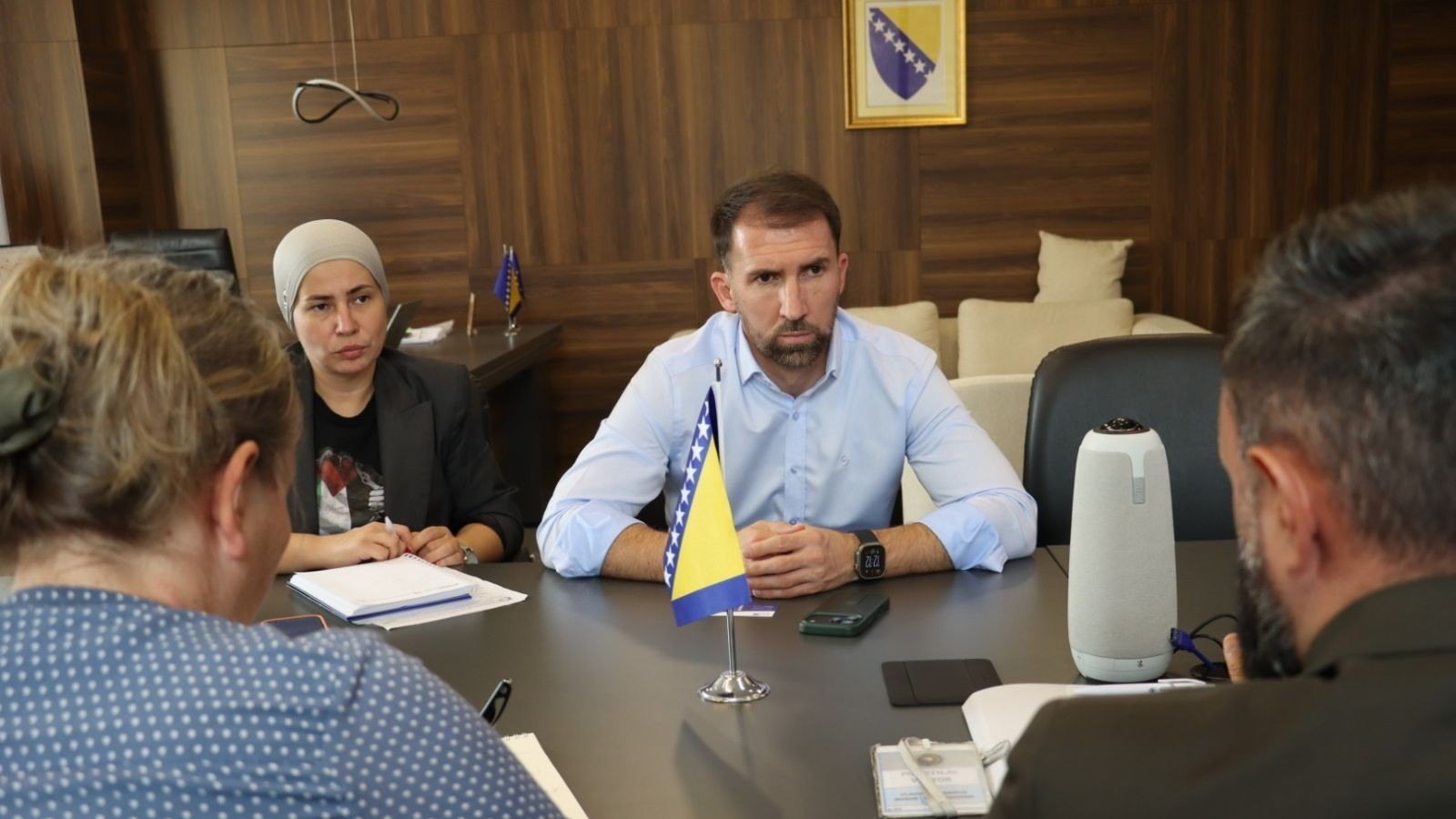 Ministar Delić i izvršni direktor ESN-a Montero razgovarali o povezivanju socijalnih usluga u Federaciji BiH s evropskom mrežom znanja i prakse