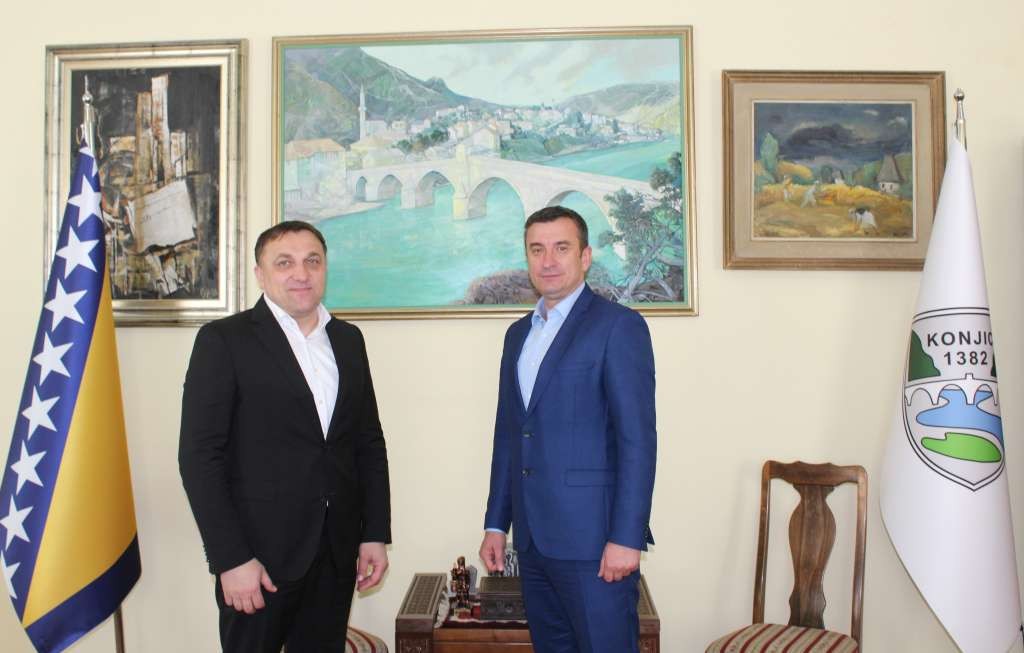 Ministar Dedić u posjeti Konjicu