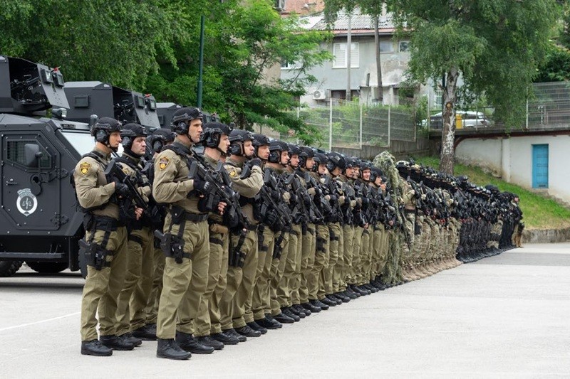 Na Policijskoj akademiji FMUP-a izvedena pokazno – taktička vježba policijskih snaga u Federaciji BiH