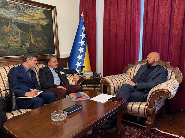 Ministar Isak se sastao se sa rezidentnim predstavnikom UNDP-a u BiH Meyerom