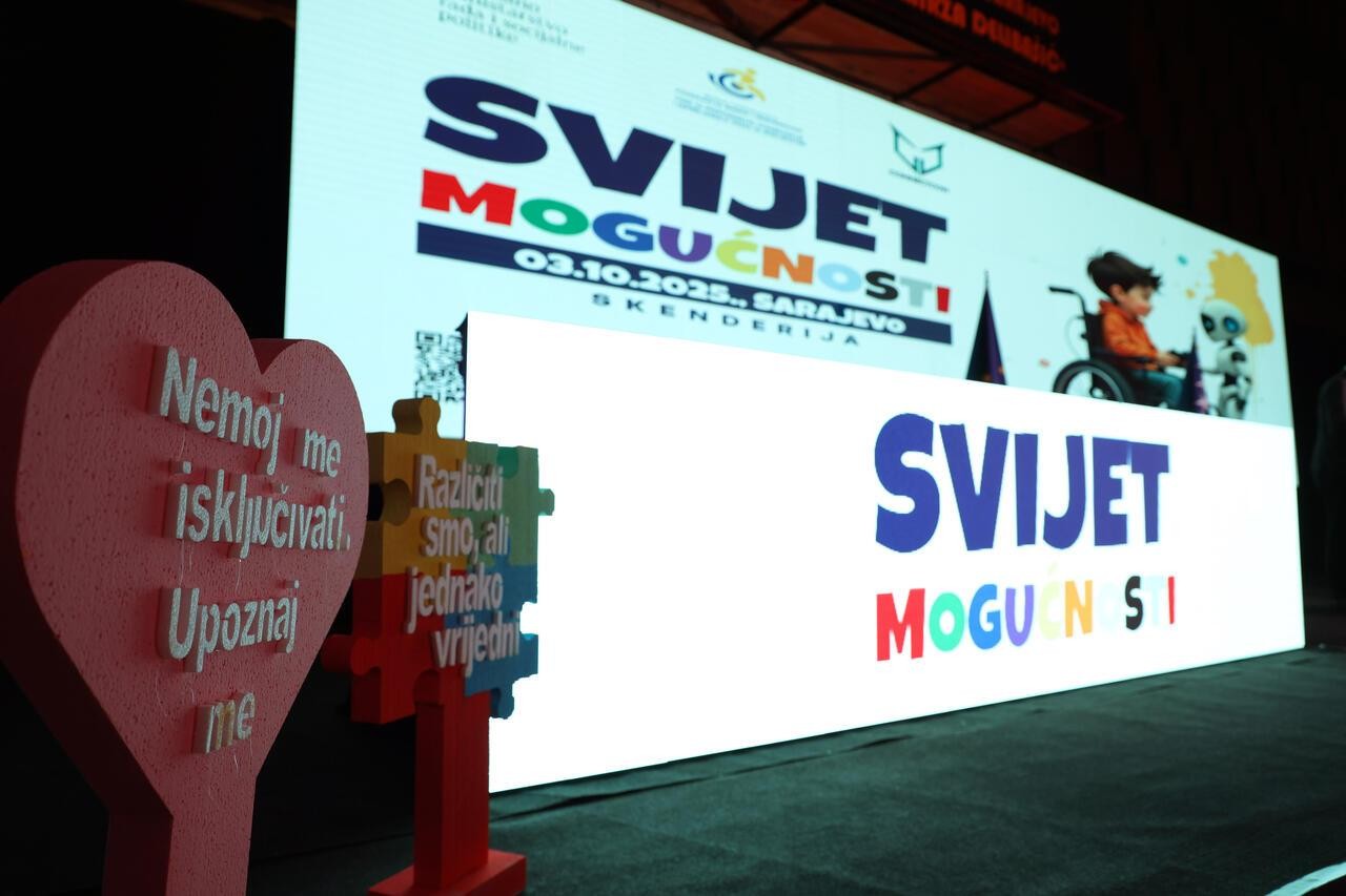 Ministar Delić: Svijet mogućnosti pokazuje da djeca i osobe s invaliditetom mogu i trebaju biti dio svih društvenih tokova