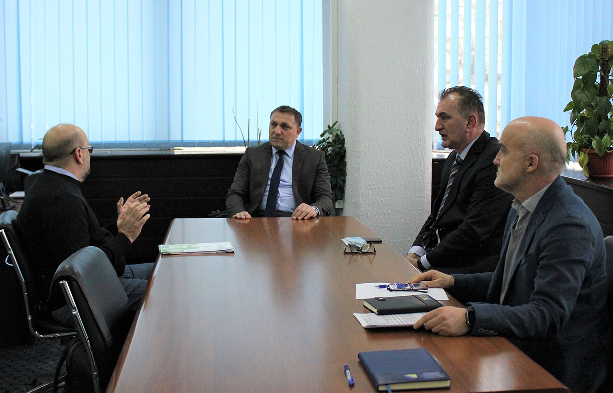 Ministar Dedić primio sekretara SWG-a Bobana Ilića