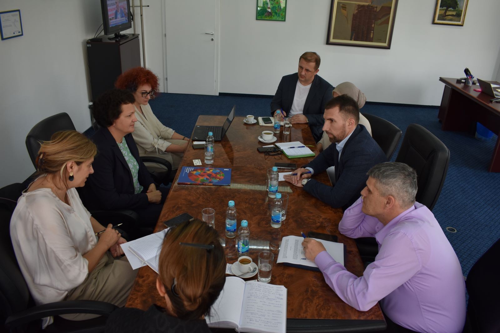 Ministar Delić s predstavnicima UNDP-a o realizaciji projekta pomoći energetski siromašnim domaćinstvima u FBiH