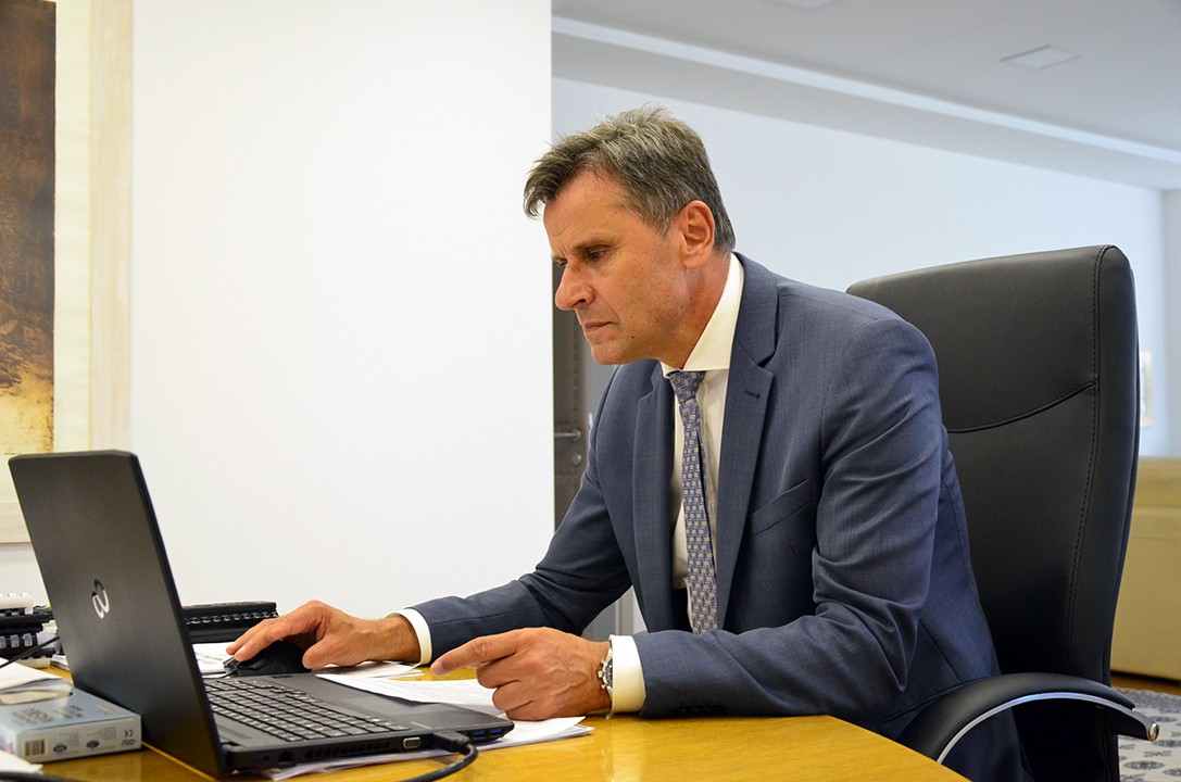 Novalić i Milićević sa novom šeficom MMF-a za BiH