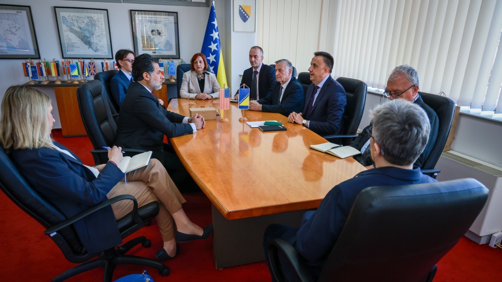 Ministar Lakić i posebni izaslanik Ministarstva energetike SAD-a Volz: Južna interkonekcija ključ za sigurnost i nova ulaganja u BiH